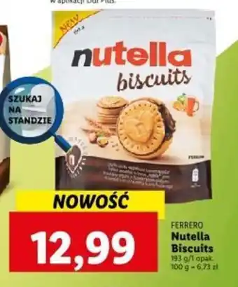 Lidl FERRERO Nutella Biscuits 193 g oferta