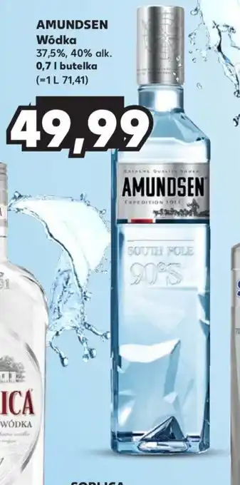 Kaufland AMUNDSEN Wódka 37,5% ,40% alk. 0,7l oferta