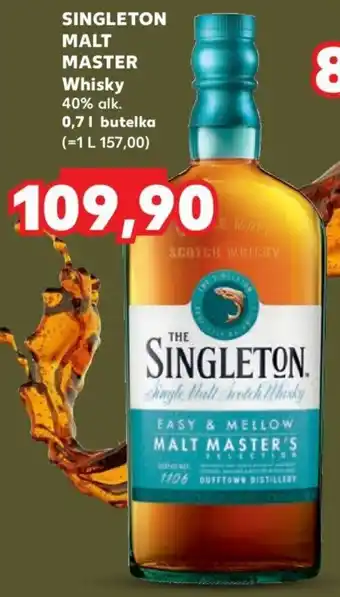 Kaufland SINGLETON MALT MASTER Whisky 40% alk. 0,7l oferta