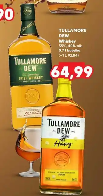 Kaufland TULLAMORE DEW Whiskey 35%, 40% alk. oferta
