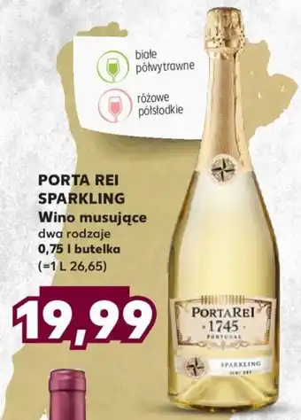 Kaufland PORTA REI SPARKLING Wino musujące 0,75l oferta