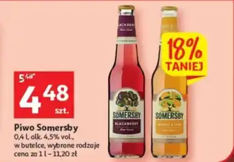 Auchan Piwo Somersby 0,4l oferta