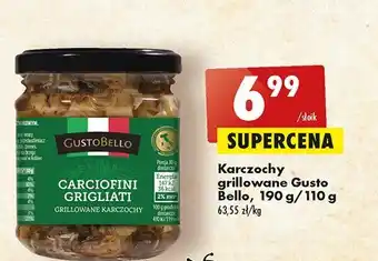 Biedronka Karczochy grillowane oferta