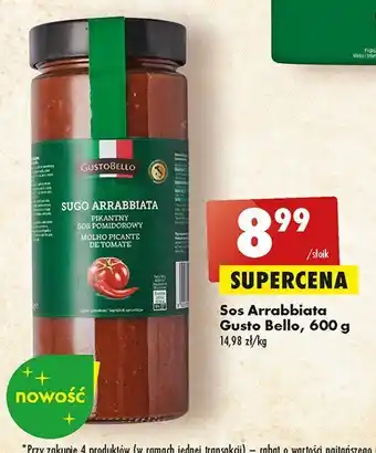Biedronka Sos arrabbiata oferta