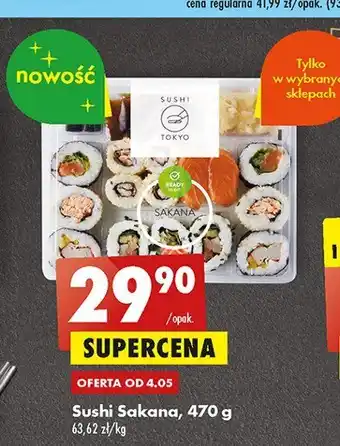 Biedronka Sushi sakana oferta