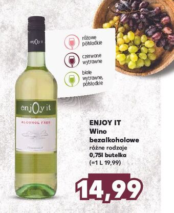 Kaufland Wino enjoy it rose oferta