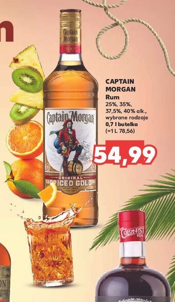 Kaufland Rum captain morgan spiced gold oferta