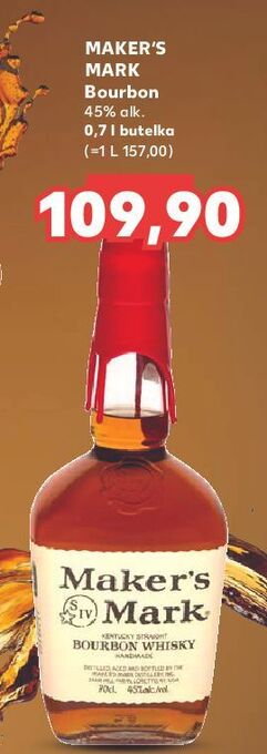 Kaufland Bourbon maker's mark oferta