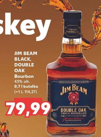 Kaufland Bourbon jim beam double oak oferta