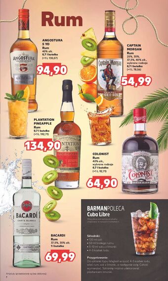 Kaufland Rum angostura 5yo gold oferta