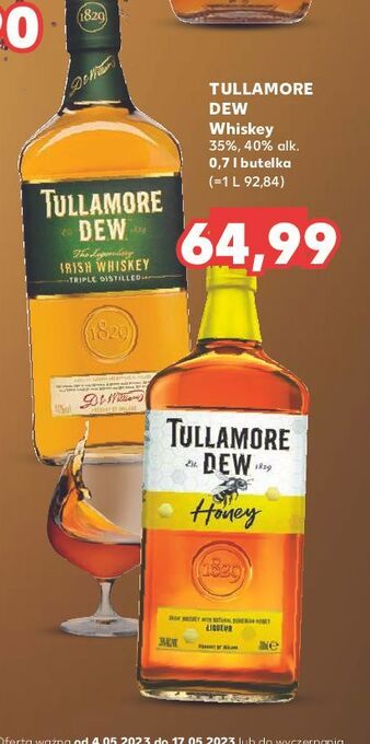 Kaufland Whisky tullamore dew honey oferta