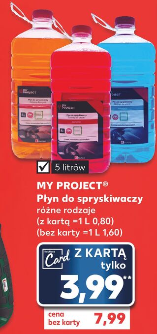 Kaufland Płyn do spryskiwaczy pomarańczowy k-classic myproject oferta