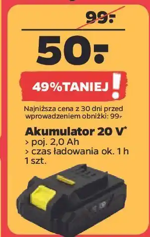 Netto Akumulator 20v 2.0ah techliner oferta