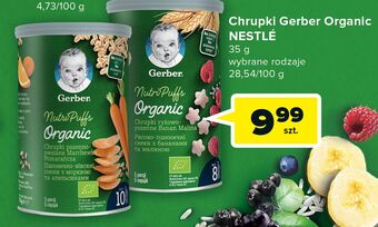 Carrefour Chrupki pszenno-owsiane marchewka pomarańcza gerber organic oferta