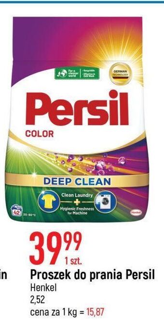 E.Leclerc Proszek do prania deep clean persil color oferta
