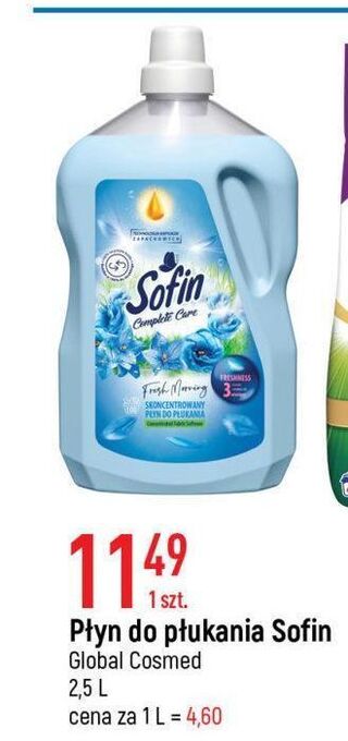 E.Leclerc Płyn do płukania floral passion sofin complete care oferta
