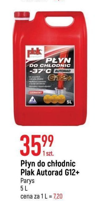 E.Leclerc Płyn do chłodnic g12+ plak oferta
