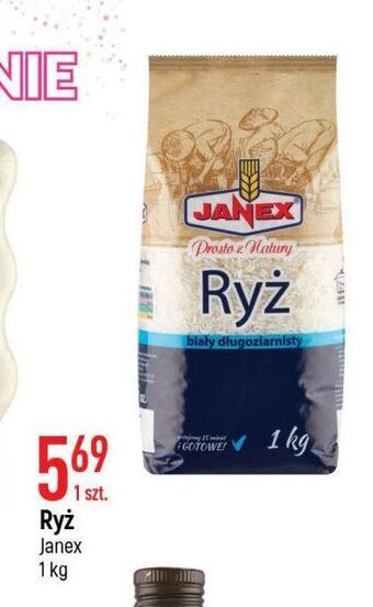 E.Leclerc Ryż biały długoziarnisty janex oferta