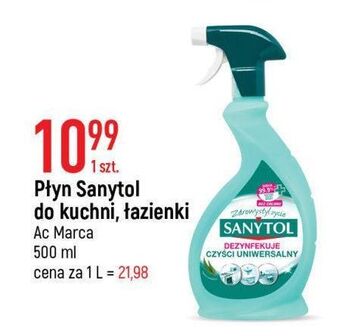E.Leclerc Płyn dezynfekujący i czyszczący do kuchni cytrusowy sanytol oferta
