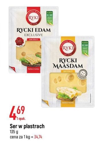 E.Leclerc Ser rycki maasdam ryki oferta