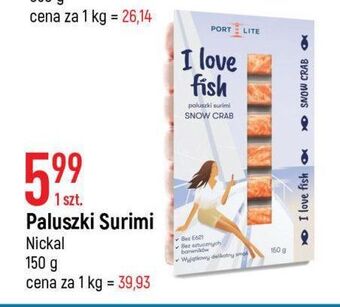 E.Leclerc Paluszki surimi o smaku kraba port lite oferta
