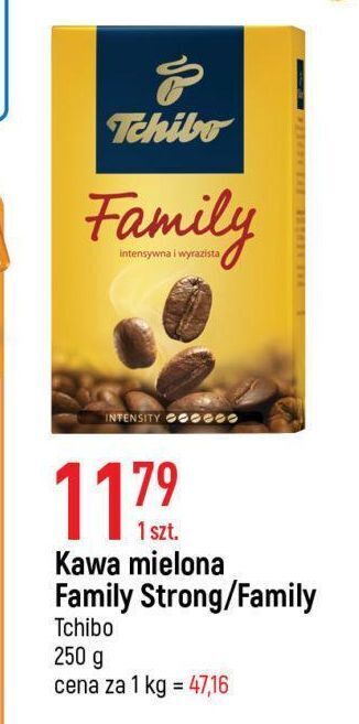E.Leclerc Kawa tchibo family extra strong oferta