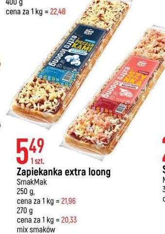 E.Leclerc Zapiekanka z szynką smak mak oferta