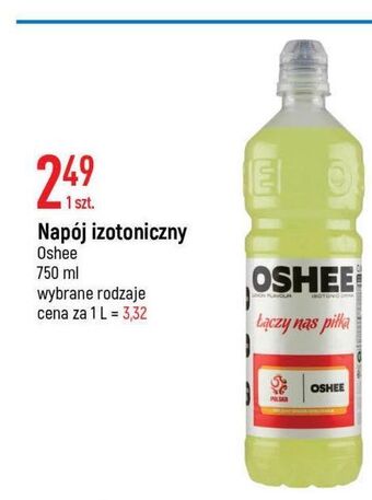 E.Leclerc Napój izotoniczny cytrynowy oshee oferta