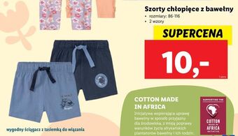 Lidl Szorty chłopięce 86-116 oferta