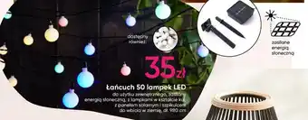 Łańcuch solarny 50 led