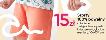 Pepco Szorty chłopięce rozm. 104-134 cm oferta