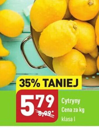 ALDI Cytryny 1kg oferta