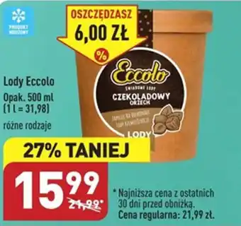 ALDI Lody Eccolo 500ml oferta