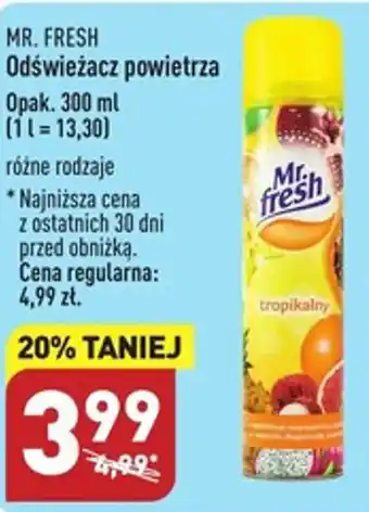 ALDI MR. FRESH Odświeżacz powietrza Opak. 300 ml oferta