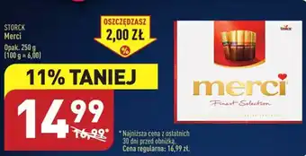 ALDI STORCK Merci 250g oferta