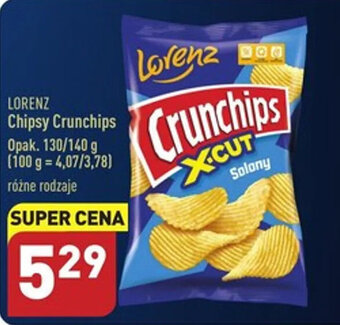 ALDI LORENZ Chipsy Crunchips 130-140g oferta