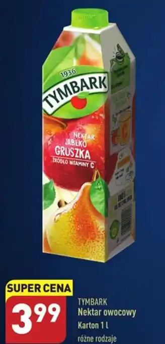 ALDI TYMBARK Nektar owocowy 1l oferta