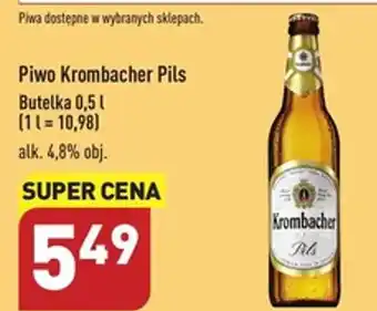 ALDI Krombacher Piwo Pils 0,5l oferta