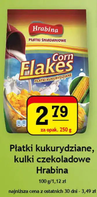 Gram Market Hrabina Płatki kukurydziane, kulki czekoladowe 250g oferta
