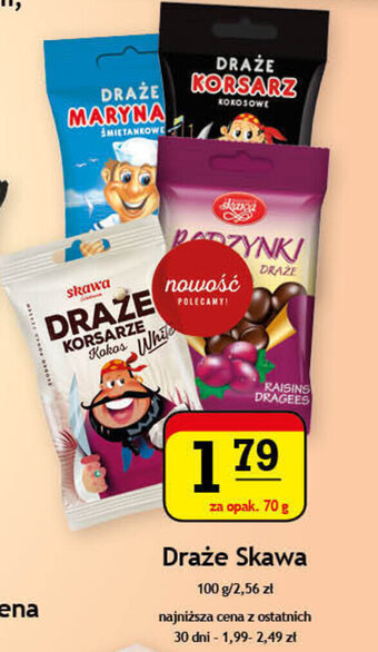 Gram Market Draże Skawa 70g oferta