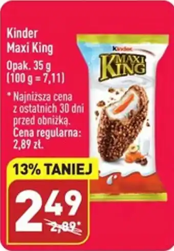 ALDI Kinder Maxi King 30g oferta