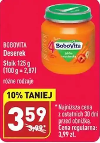 ALDI BOBOVITA Deserek Stoik 125 g oferta