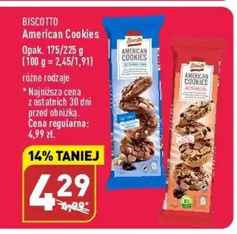 ALDI Ciastka american cookies oferta