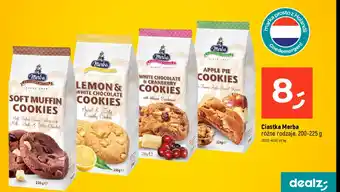 Dealz Ciasteczka holenderskie z czekoladą i żurawiną oferta