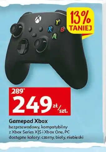 Auchan Gamepad bezprzewodowy czarny oferta
