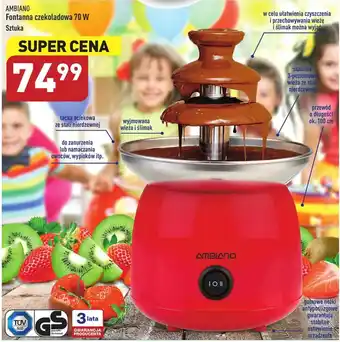 ALDI AMBIANO Fontanna czekoladowa 70 W oferta