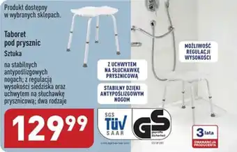 ALDI Taboret pod prysznic szt. oferta