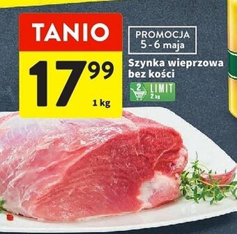 Intermarche Szynka wieprzowa bez kości 1kg oferta