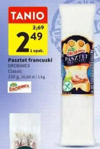 Intermarche DROBIMEX Pasztet francuski 150g oferta