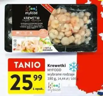 Intermarche MYFODD Krewetki 180g oferta